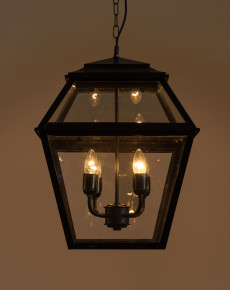 Lantern Shaped Hanging Lamp