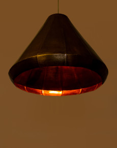Copper Cone Wide Open Light