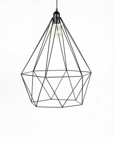 Diamond Wire Hanging Lamp
