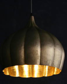 Fluted Brass Dome