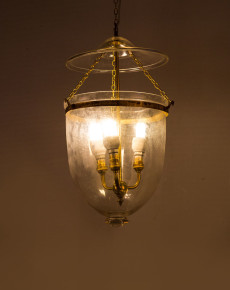 Glass Bell Lamp
