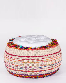 Upcycle Pouf