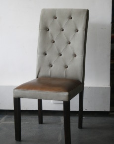 Canvas Leather Chair