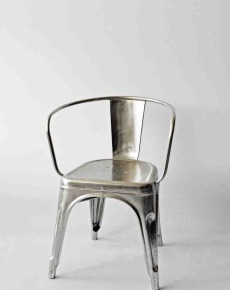  Chair With Arm Nickel Finish

