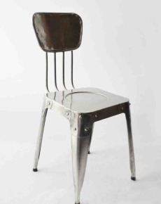 Tractor Chair Nickel Chair
