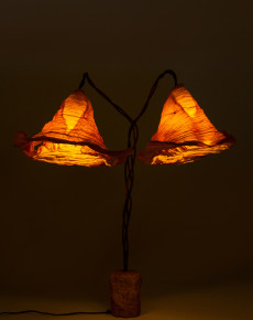 Freefall lily lamp