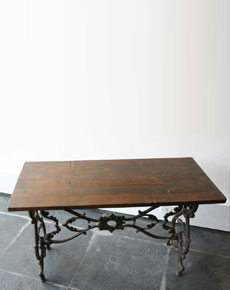 Art Wood Console Table