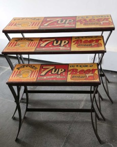 7Up Nesting Table